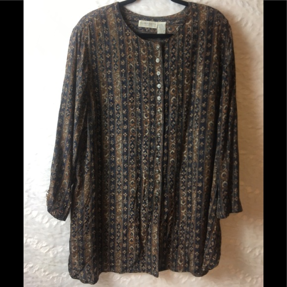 Liz Claiborne Tops - Elisabeth tunic size 20 B15